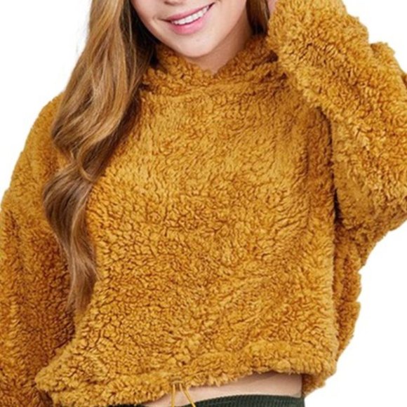 MUSTARD HOODIE - Picture 4 of 4